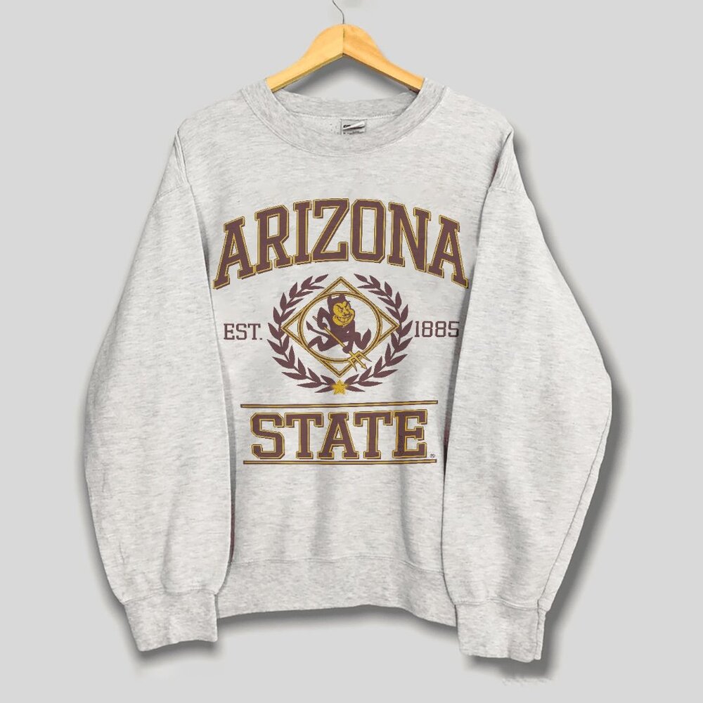 Vintage Arizona State Sun Devils Football Shirt, Arizona State University Shirt